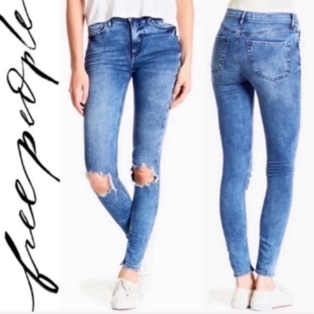 NWT. FREE PEOPLE Skinny Jeans